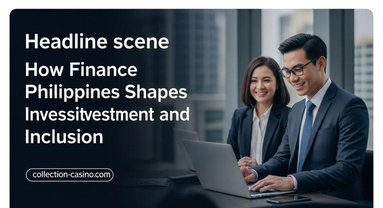 Philippine finance dashboard and digital payments concept