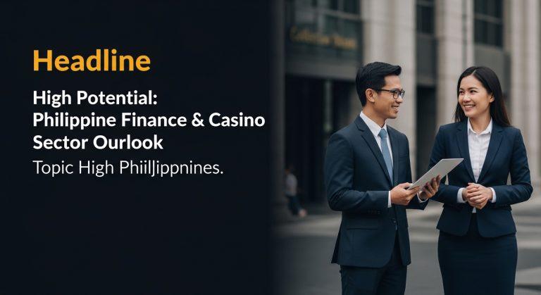 Editorial finance desk analyzing casino sector data in the Philippines.