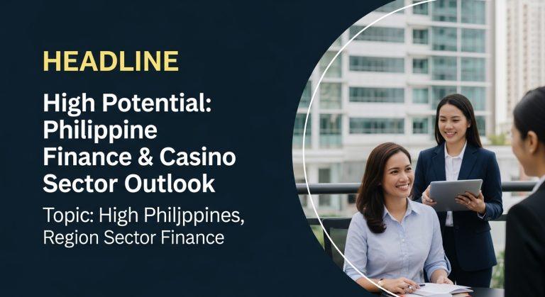 Editorial finance desk analyzing casino sector data in the Philippines.