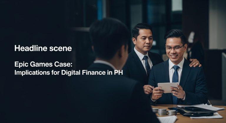 News analysis on Epic Games case affecting digital finance in the Philippines