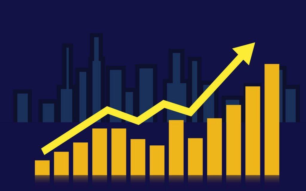investment growth chart long term wealth increase